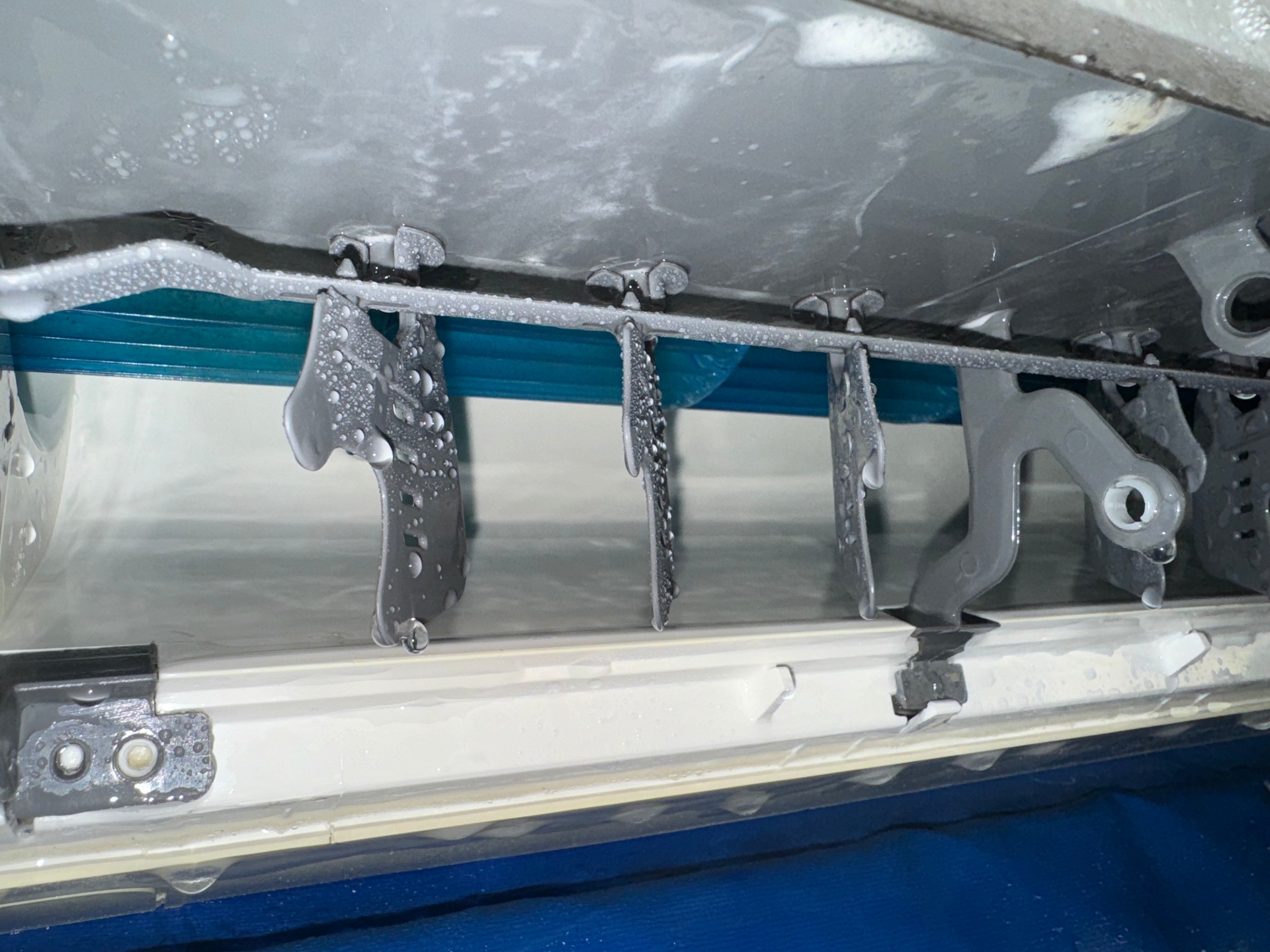 After professional aircon cleaning Townsville - Pristine internal components, like new